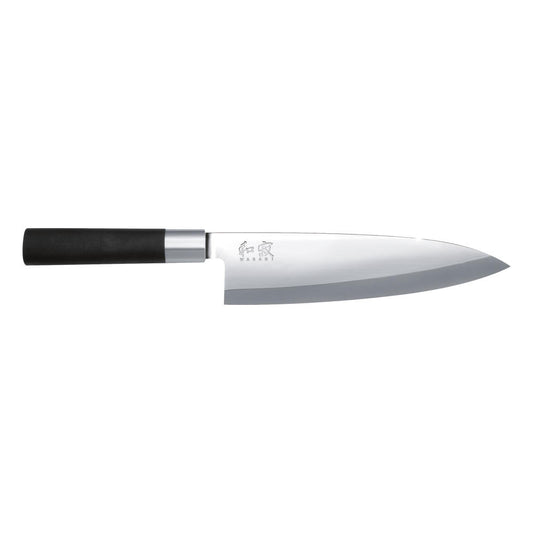 Kai Wasabi Black Deba, Japanisches Messer, Kochmesser, Küchenmesser, 21 cm, 6721D