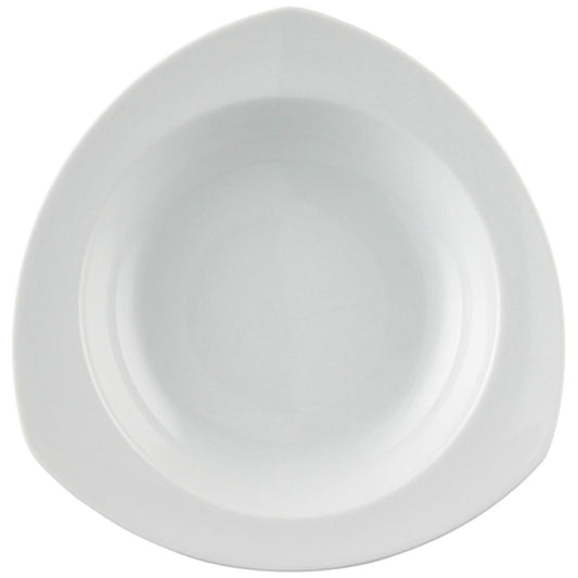 Thomas Vario Pure Soup Plate, Plate, Square, Porcelain, White, Dishwasher Safe, 23 cm, 16123