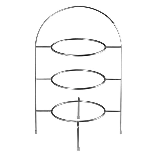 ASA Selection à table Etagere Gestell 3-stufig für Teller Ø 27 cm, ohne Teller, Edelstahl, H 49 cm, 99205950