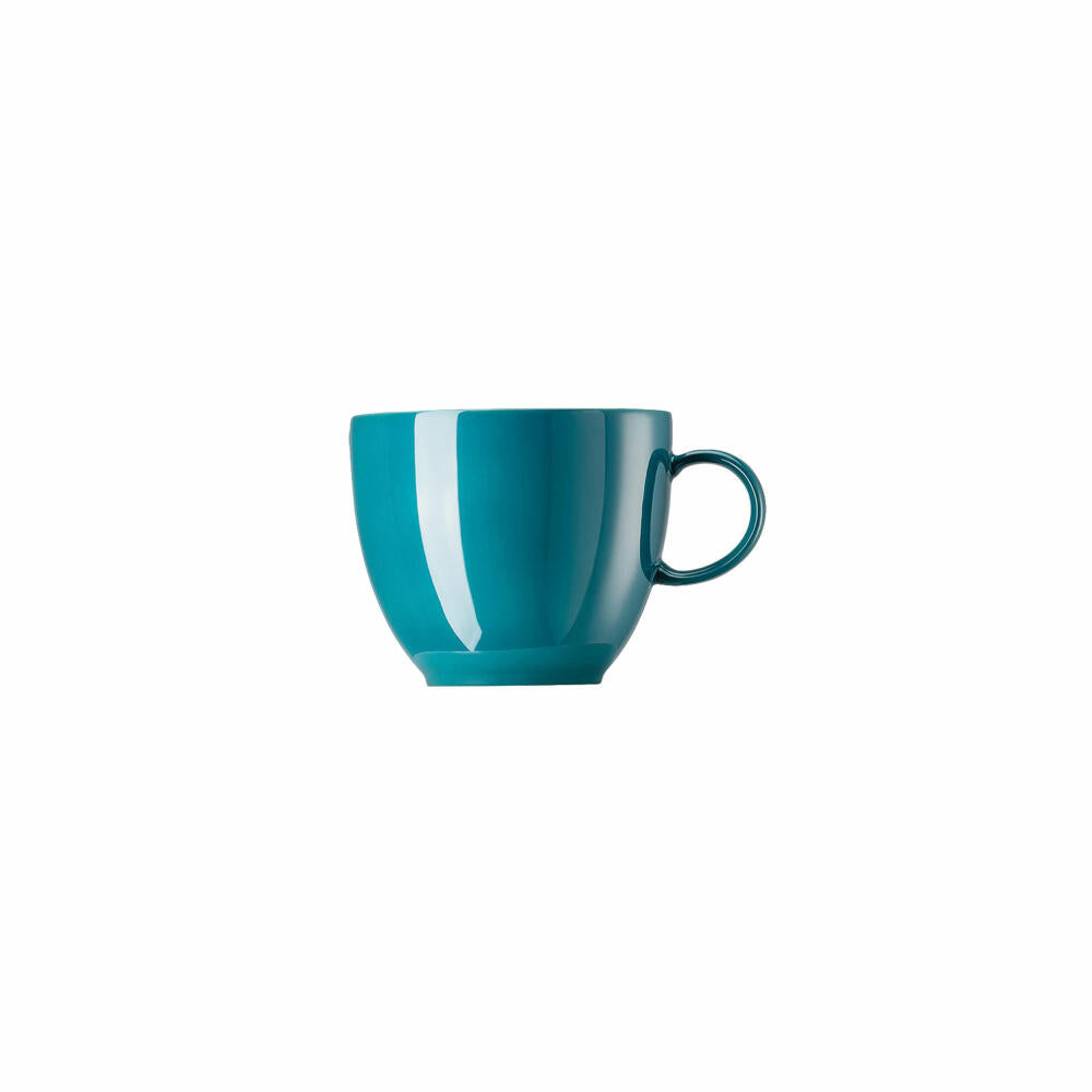 Thomas Sunny Day Kaffee-Obertasse, Obere, Tasse, Porzellan, Seaside Green, 200 ml, 10850-408544-14742