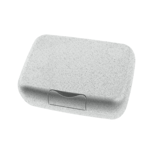 Koziol Box Candy L, Brotdose, Lunchbox, Speisegefäß, Thermoplastischer Kunststoff, Organic Grey, 3169670