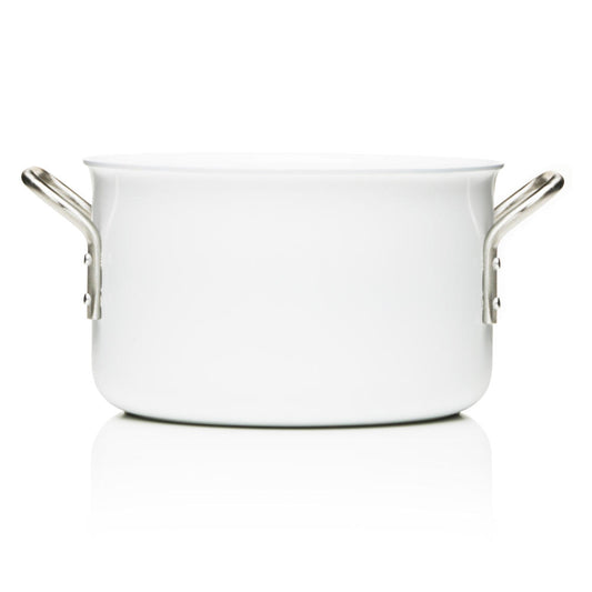 Eva Solo White Line Pot, Cooking Pot, Universal Pot, Stockpot, Meat Pot, Cooking, Ø 20 cm, 3.8 L, 256632