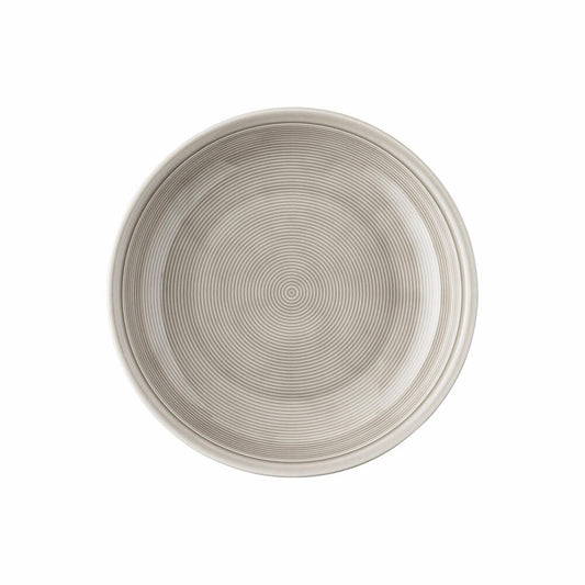 Thomas Trend Colour Suppenteller, tiefer Teller, Porzellan, Moon Grey, 24 cm, 11400-401919-10324