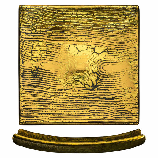 Eisch Schale Goldleaf Gold, Dekoschale, Dekoplatte, Kristallglas, Gold, 15.5 cm, 77530915