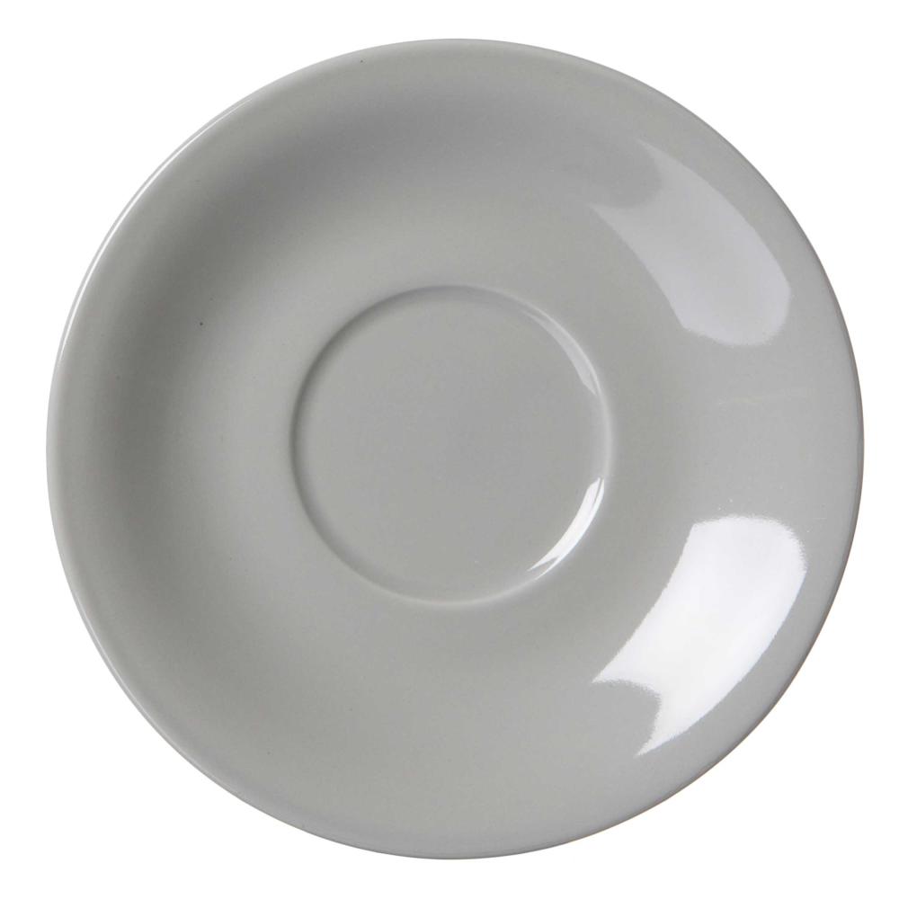Ritzenhoff & Breker Doppio Jumbo Untere, Untertasse, Unter Tasse, Geschirr, Porzellan, Grau, Ø 17 cm, 576825