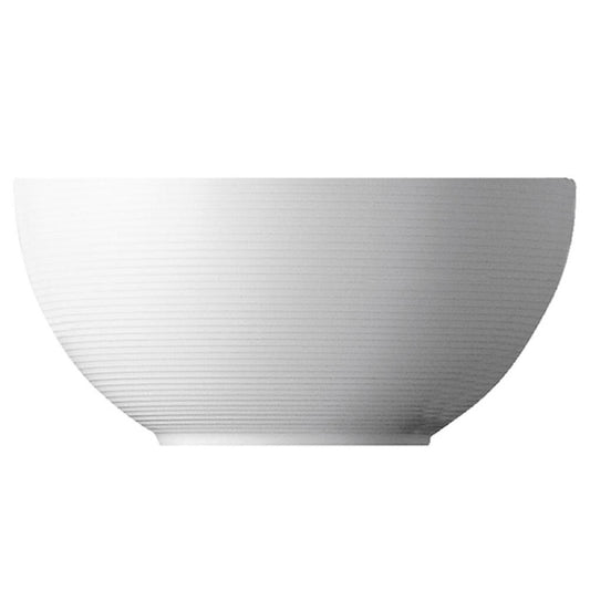 Thomas Loft Schüssel, Schale, Rund, Niedrig, Porzellan, Weiß, Spülmaschinenfest, 23 cm, 2.70 L, 13123