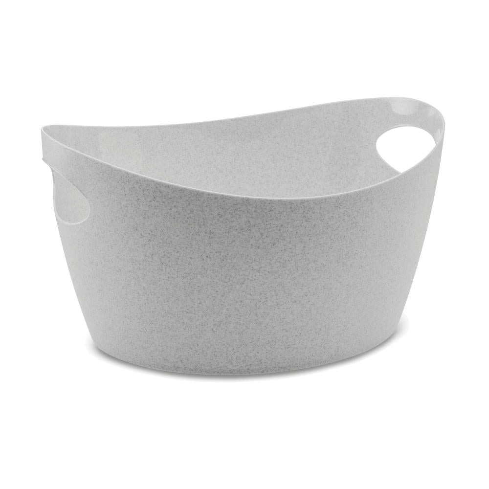 Koziol Utensilo Bottichelli M, Bottich, Korb, Organizer, Aufbewahrung, Thermoplastischer Kunststoff, Organic Grey, 4.5 L, 5732670