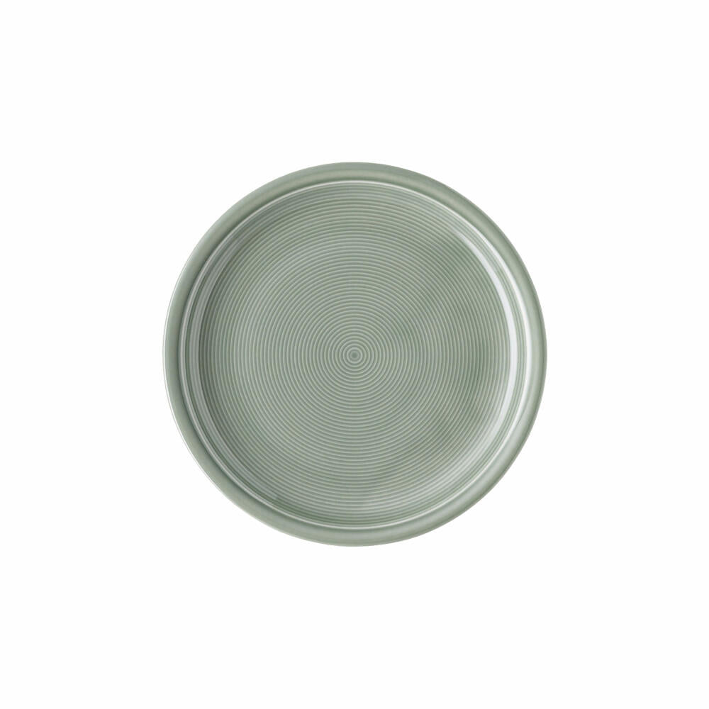 Thomas Trend Colour Frühstücksteller, Teller flach, Porzellan, Moss Green, 20 cm, 11400-401922-10220