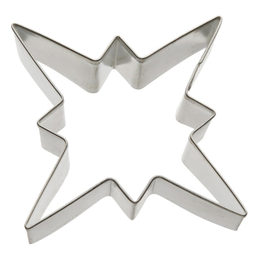 Zenker Accessories Ausstecher Stern, Ausstech Form, Ausstecherform, Plätzchen, Weißblech, 7798