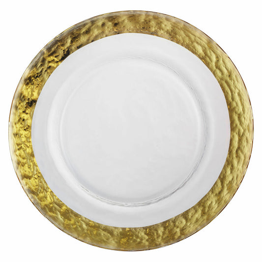 Eisch Dessertteller Colombo Gold, Kuchenteller, Kristallglas, Gold, 20.5 cm, 44051581