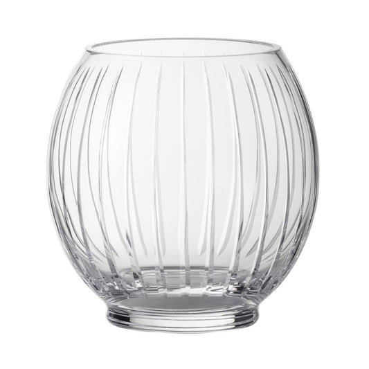 Zwiesel Glas Handmade Vase Signum Kristallklar rund, Dekovase, Glasvase, 19 cm, 122249