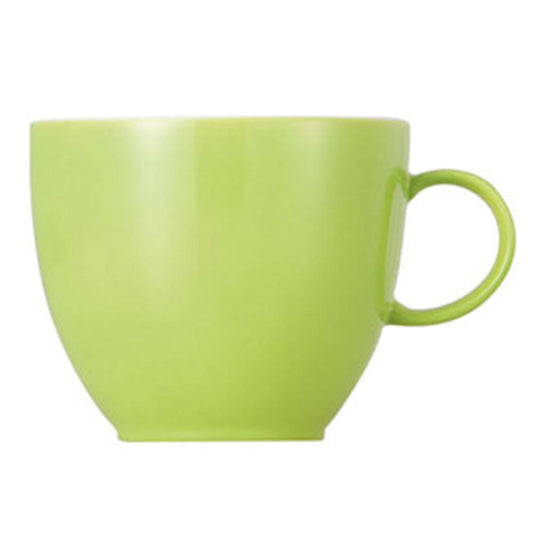 Thomas Sunny Day Kaffeetasse, Obertasse, Porzellan, Apple Green / Grün, Spülmaschinenfest, 200 ml, 14742