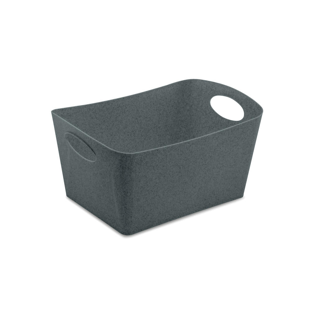 Koziol Aufbewahrungsbox Boxxx M, Box, Kiste, Korb, Aufbewahrung, Thermoplastischer Kunststoff, Organic Deep Grey, 3.5 L, 5744673