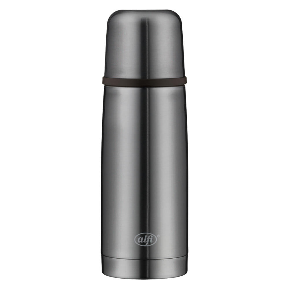 Alfi Isolierflasche Isotherm Perfect automatic, Isoflasche, Thermosflasche, Flasche, Edelstahl, Grey, 350 ml, 5737.234.035