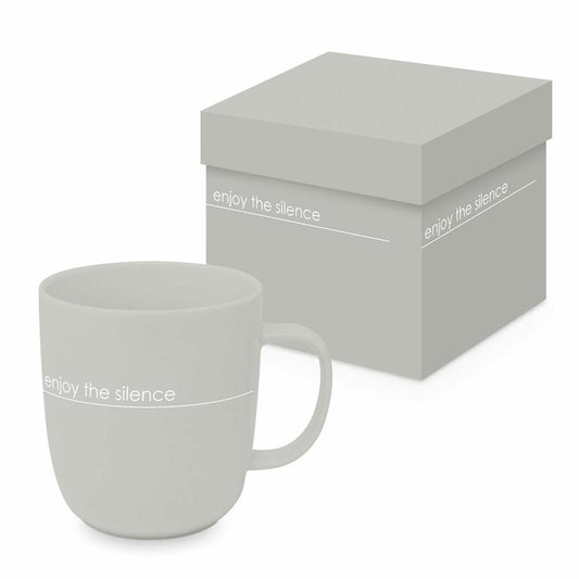 PPD Pure Silence Matte Mug, in Geschenkbox, Tasse, Teetasse, Kaffee Becher, 400 ml, 604496