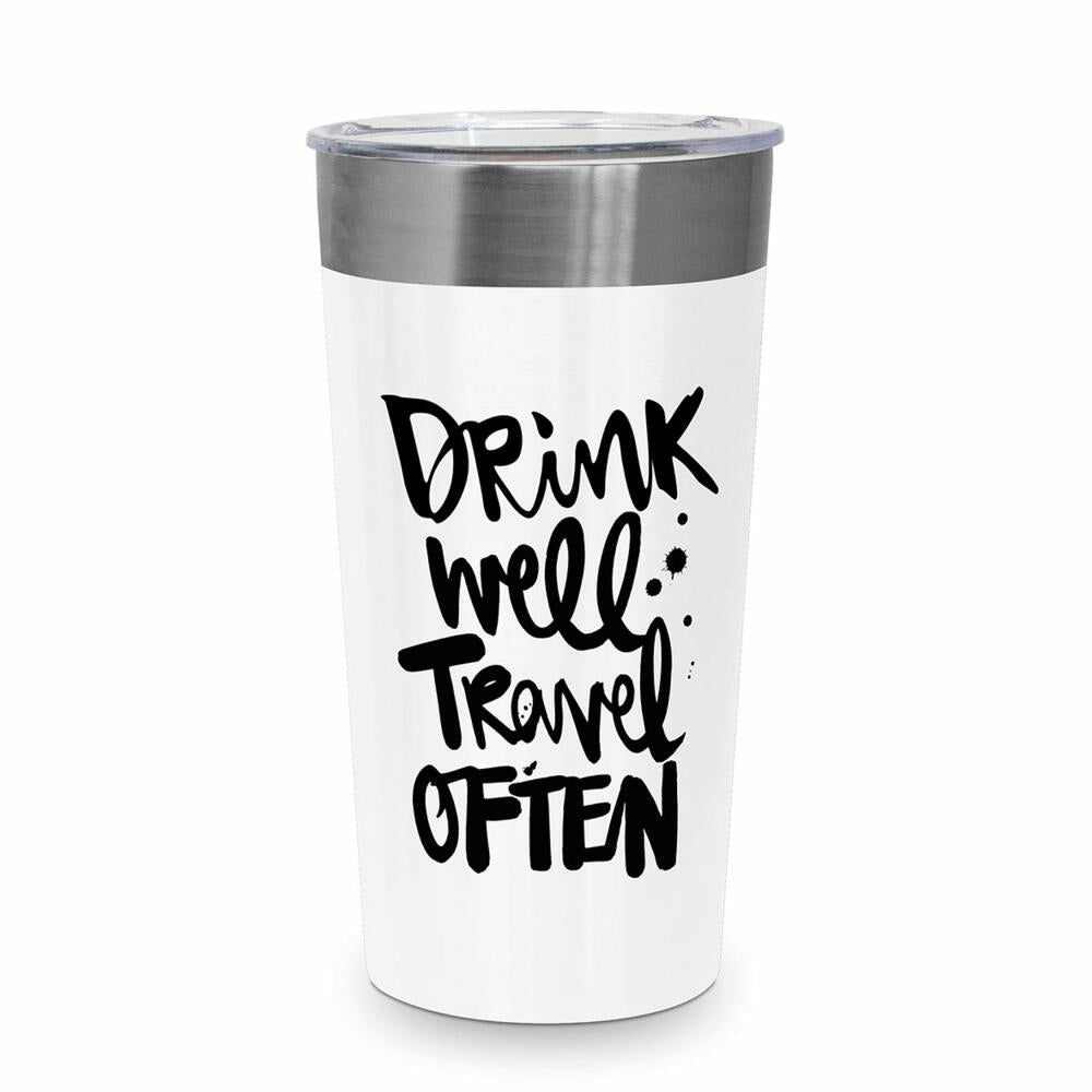 PPD Drink well Steel Travel Mug, Thermobecher, Coffee To Go, Thermo Becher, Isobecher, 430 ml, 604412