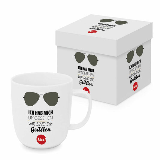 PPD Die Geilsten Matte Mug, in Geschenkbox, Tasse, Teetasse, Kaffee Becher, 400 ml, 604484