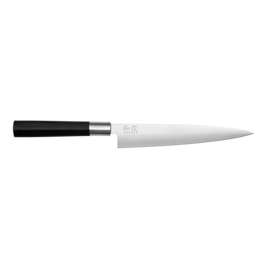 Kai Wasabi Black Flexibles Filiermesser, Filitiermesser, Messer, Edelstahl, 18 cm, 6761F