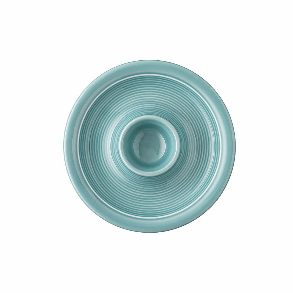 Thomas Trend Colour Eierbecher mit Ablage, Porzellan, Ice Blue, 11400-401921-15525