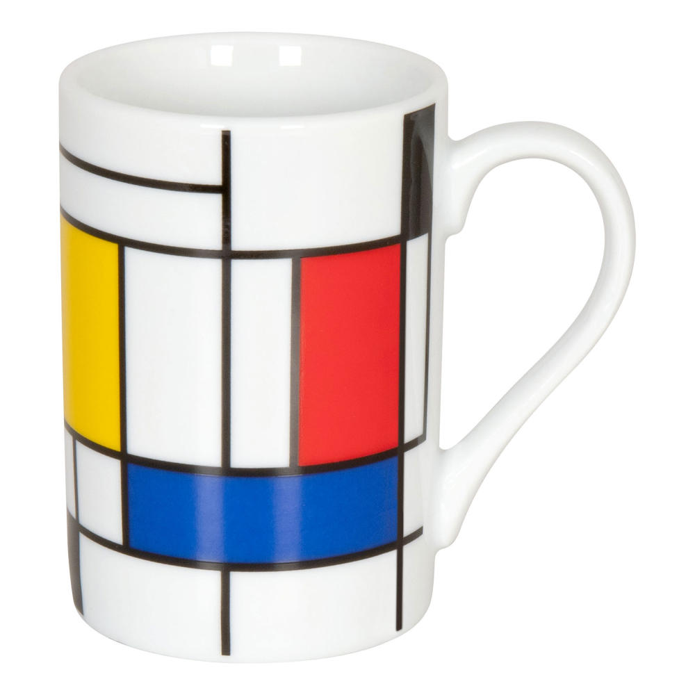 Könitz Bauhaus Hommage Large Fragments Mini Becher, Tasse, Espressotasse, Espresso, Porzellan, 80 ml, 11 1 353 1908