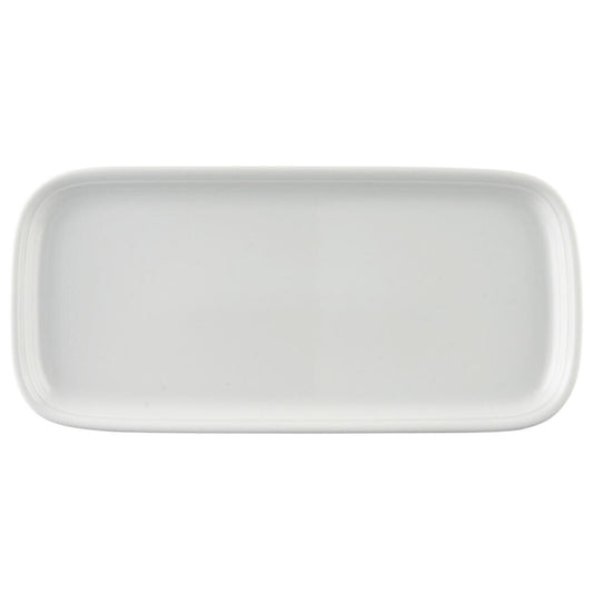 Thomas Trend Cake Plate, Plate, Plate, Rectangular, Porcelain, White, Dishwasher Safe, 12844