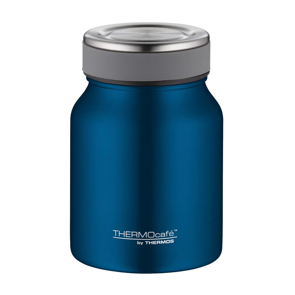 Thermos insulated food container TC Food Jar, food container, food storage, stainless steel, Saphire Blue, 0.5 L, 4077.259.050