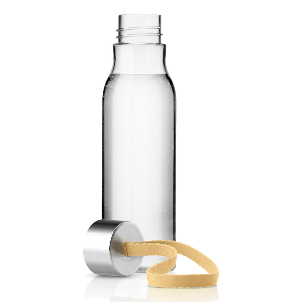 Eva Solo Trinkflasche Lemon, Wasserflasche, Flasche, Kunststoff, Edelstahl, Gelb, 500 ml, 503043