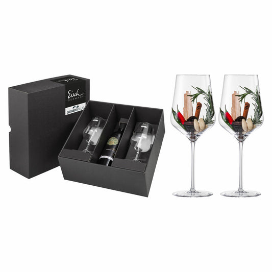 Eisch Bordeauxglas 2er Set Cuvée Sky Sensis plus, Rotweinglas, Kristallglas, 620 ml, 25183021