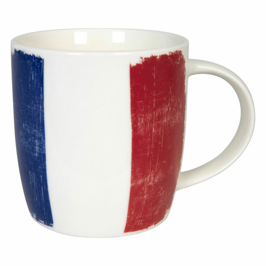 Könitz Becher Vintage Flag Frankreich, Tasse, Kaffeebecher, New Bone China, Bunt, 350 ml, 11 7 275 2659