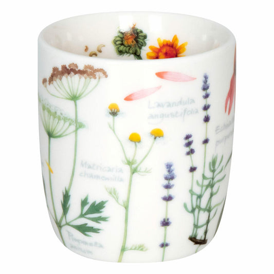 Könitz Becher Natures Diversity - Teaherbs, Tasse, Kaffeebecher, New Bone China, Bunt, 200 ml, 11 7 268 2677