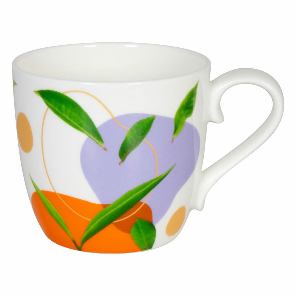 Könitz Becher Tea Flow, Tasse, Kaffeebecher, Bone China, Bunt, 425 ml, 11 2 057 2675