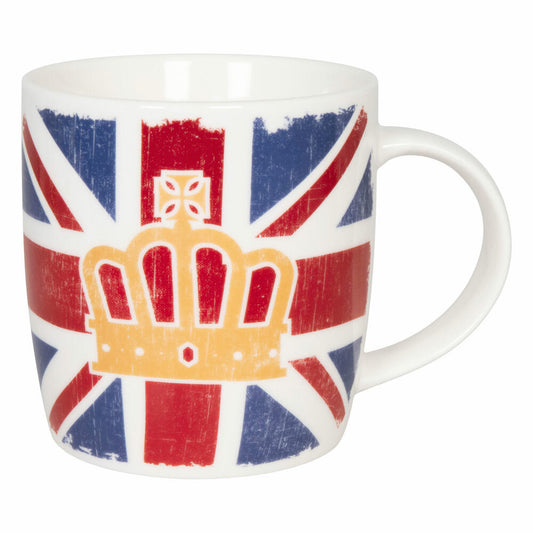 Könitz Becher Vintage Flag Royal Union Jack, Tasse, Kaffeebecher, New Bone China, Bunt, 350 ml, 11 7 275 2712