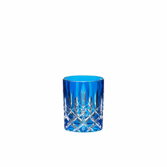 Riedel Laudon Becher, Whiskybecher, Tumbler, Trinkbecher, Glas, Trinkglas, Kristallglas, Dunkelblau, 295 ml, 1515/02S3DB