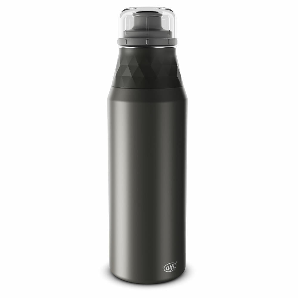 Alfi Trinkflasche Endless Bottle, Sportflasche, Edelstahl, Caviar Black Matt, 0.9 L, 5668233090