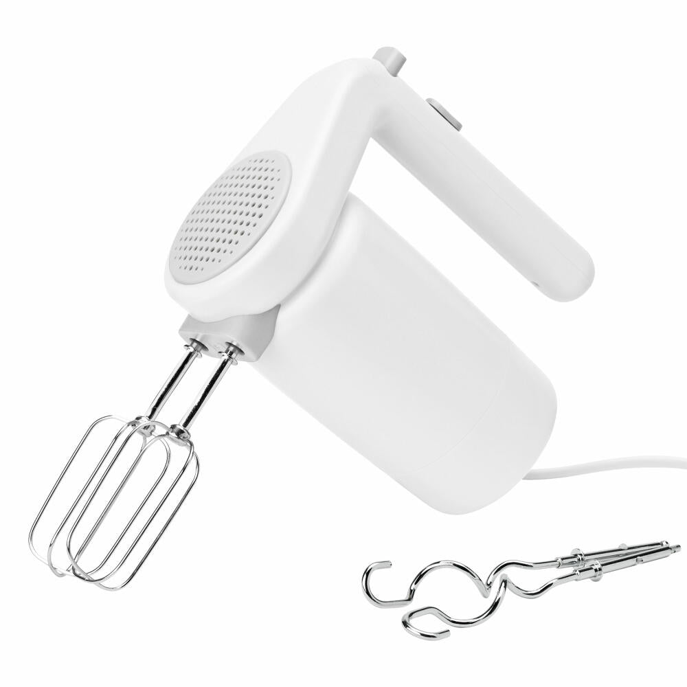 Rig-Tig FOODIE Hand Mixer White, Kitchen Mixer, Mixer, Plastic, Stainless Steel, White, 170 W, Z00604