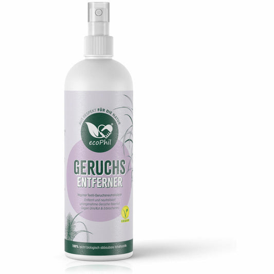 ecoPhil Geruchsentferner Spray, Sofortwirkung, neutralisiert schlechte Gerüche, 500 ml